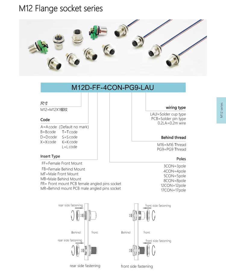 M12-Flange-socket-series2 M12-Flange-socket-series2